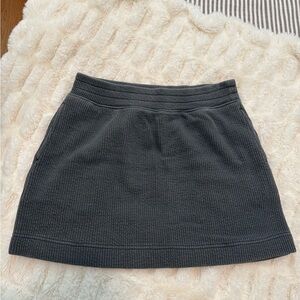 Aerie Charcoal Mini Skirt
